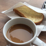 EXCELSIOR CAFE - クロックムッシュとブレンド（＾∇＾）