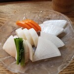 かぶと - 御新香(糠漬)