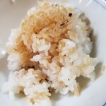 かぶと - たれのしみたご飯