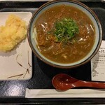 よつばの香 - カレーうどん、かしわ天