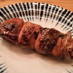 焼とり 熟成魚 木崎 - 肝。柔らかい。