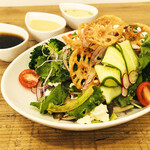 コパンドゥ サンサンサンイチ - 白ごま/和風/ビネガーからドレッシングを選べます！