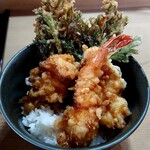 Miyoshi Zushi - セットの天丼