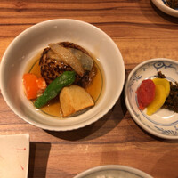 飯家くーた 銀座七丁目店 - オニオン和風ハンバーグ