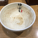 麺処 田ぶし 横浜店 - スープがやばい