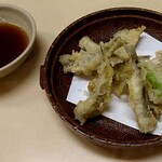 お食事処 のぶかわ - こ鰯の天ぷら