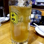 ジンギスカンやきとり元祖千両 - ウーロンハイ 400円