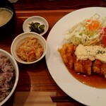 Cafe nico - やわらかチキン南蛮ランチ(1000円税込)