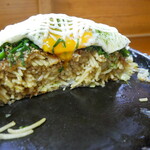お好み焼 今井 - 旨いお好み焼きは断面が美しい☆