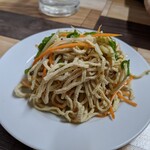 中華タンタンメン - 干し豆腐炒め