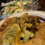 オールドニューダイナー - ・自家製チリミートのナチョス。