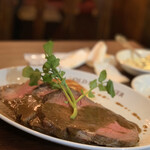 オールドニューダイナー - ・リブロースの自家製ローストビーフ＆マッシュポテト。