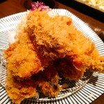 とんかつ檍 - カキフライ定食