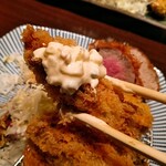 とんかつ檍 - カキフライ