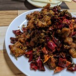 中華タンタンメン - 羊肉のクミン炒め