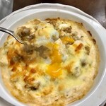 Cafeジューセン - カレードリア卵のせ
