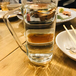 赤羽シルクロード トロ函 - コンブ焼酎お湯割り