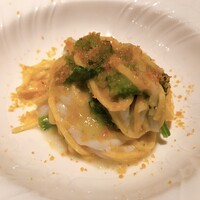 プリンチピオ - ☆7.5タリオリーニ　白魚　菜の花　からすみ