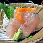 天ぷら処 こさか - お通し（アマダイの昆布〆）（２０１２年４月）