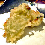 天ぷら処 こさか - カキの天ぷら（２０１２年４月）