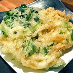 天ぷら処 こさか - 白魚かき揚げ（２０１２年４月）