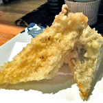 天ぷら処 こさか - 浅羽カレイの天ぷら（２０１２年４月）