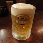 焔屋 - 生ビール