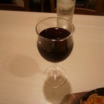 スパゲッティハウスチャオ - グラスワイン（赤：300円）