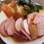 腸詰屋 - ミニハム盛り