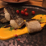 浪花ろばた 頂鯛 - サワラの炭火焼きはオランデーズソースで、パリッと旨味の濃いジューシーなサワラでした