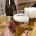 但馬屋 - 瓶ビール400円