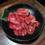炭火焼肉おおむら - 和牛ロース990円。