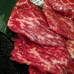 炭火焼肉おおむら - 柔らかく美味しいロースでした。