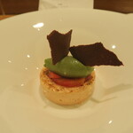 日本料理 太月 - 仕上げ前の甘味