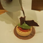 日本料理 太月 - 甘味の仕上げ