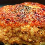 肉食家さんのハンバーグ にくきゅうグリル - 