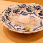 くるますし - 鮃刺身