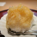 青華こばやし - 晩白柚かき氷