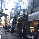 Korean Inaka Katei Ryori Toko - The Street Where the Restaurant Is Located