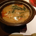 花明りの宿 月の池 - 鮟鱇鍋