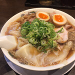 Rairai Tei - ワンタン麺＋煮玉子