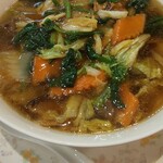 龍園 - 牛バラ肉のピリ辛麺