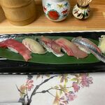 寿司亭 暖治 - 千べろ寿司５貫