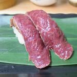 寿司亭 暖治 - 追加の馬肉漬け