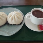 レストラン山頂 - 肉まん＆ココア