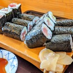 まとい寿し - 鉄火巻定食