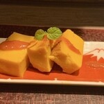 旬菜おばんざい とうたく - かぼちゃのケーキ