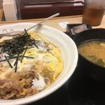 松屋 - 牛とじ丼