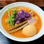 Puremiamu Ramen In Hachinohe - 札幌味噌 eijistyle とろ玉入り