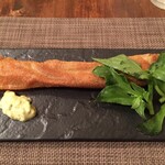 サラマンジェ ド ヨシノ - 太刀魚のブリック巻き